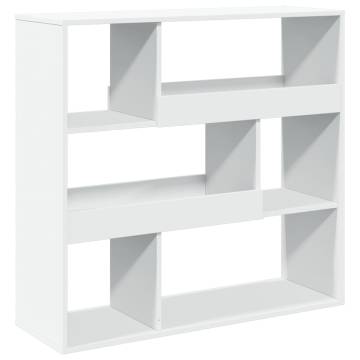  Book CabinetRoom Divider White 100x33x94.5 cm