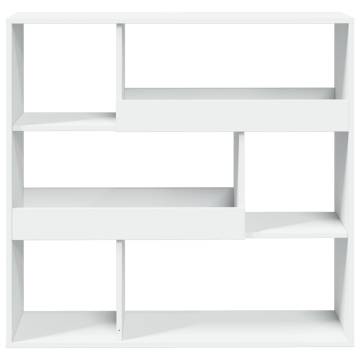  Book CabinetRoom Divider White 100x33x94.5 cm