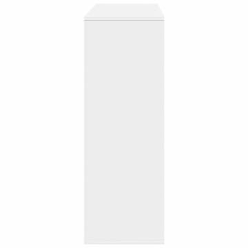  Book CabinetRoom Divider White 100x33x94.5 cm