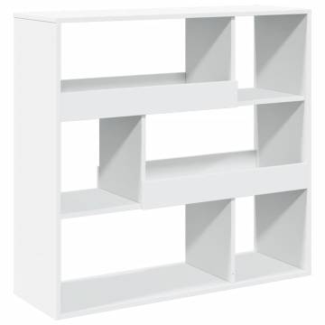  Book CabinetRoom Divider White 100x33x94.5 cm