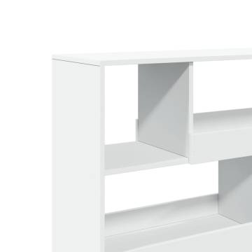  Book CabinetRoom Divider White 100x33x94.5 cm