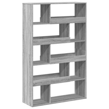  Room Divider Grey Sonoma 100x33x156.5 cm Engineered Wood