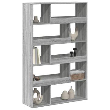  Room Divider Grey Sonoma 100x33x156.5 cm Engineered Wood