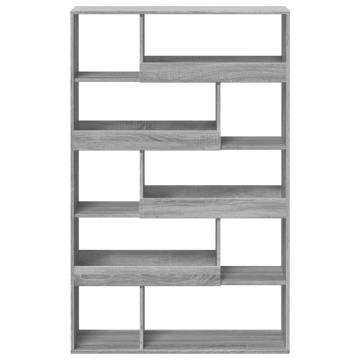  Room Divider Grey Sonoma 100x33x156.5 cm Engineered Wood