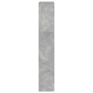  Room Divider Concrete Grey 100x33x187.5 cm Engineered Wood