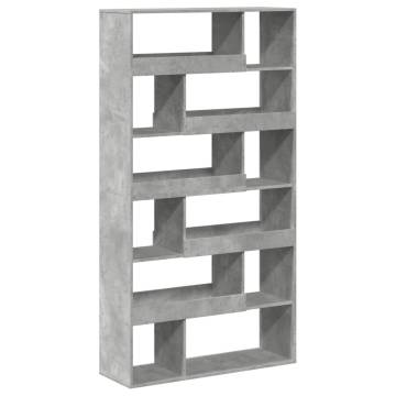  Room Divider Concrete Grey 100x33x187.5 cm Engineered Wood