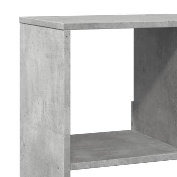  Room Divider Concrete Grey 100x33x187.5 cm Engineered Wood