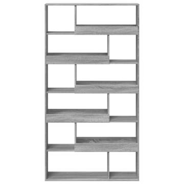  Room Divider Grey Sonoma 100x33x187.5 cm Engineered Wood