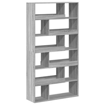  Room Divider Grey Sonoma 100x33x187.5 cm Engineered Wood