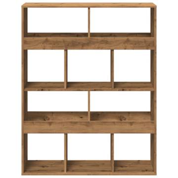  Room Divider Artisian Oak 100x33x125.5 cm Engineered Wood