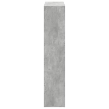  Room Divider Concrete Grey 100x33x156.5 cm Engineered Wood