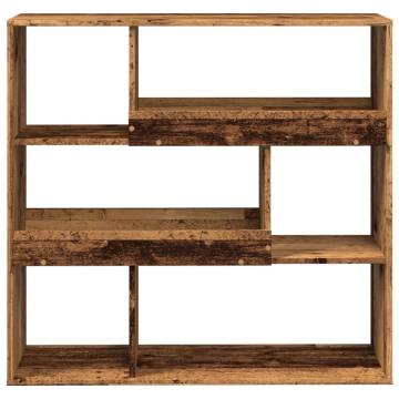  Bookcase Old Wood 100x33x94.5 cm Engineered Wood