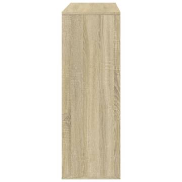  Room Divider Sonoma Oak 100x33x94.5 cm Engineered Wood