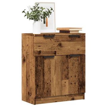  Sideboard Old Wood 60x30x70 cm Engineered Wood