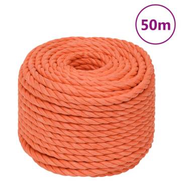  Work Rope Orange 14 mm 50 m Polypropylene