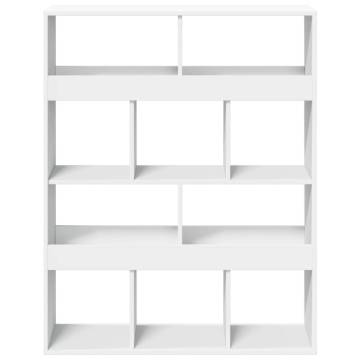  Room Divider White 100x33x125.5 cm Engineered Wood