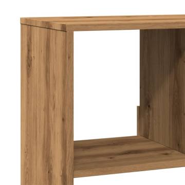  Bookcase Artisian Oak 100x33x156.5 cm Engineered Wood