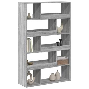  Bookcase Grey Sonoma 100x33x156.5 cm Engineered Wood