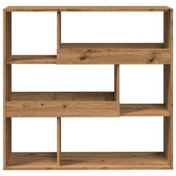  Bookcase Artisian Oak 100x33x94.5 cm Engineered Wood