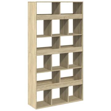  Room Divider Sonoma Oak 100x33x187.5 cm Engineered Wood