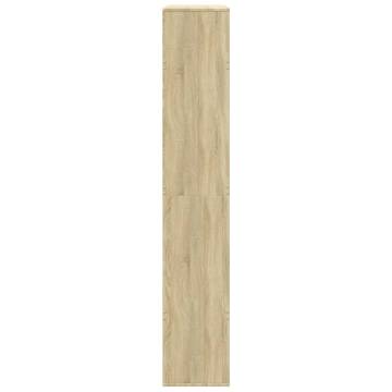  Room Divider Sonoma Oak 100x33x187.5 cm Engineered Wood