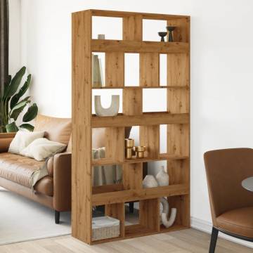  Room Divider Artisian Oak 100x33x187.5 cm Engineered Wood