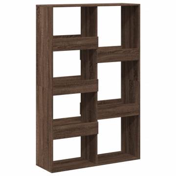  Room Divider Brown Oak 100x33x155.5 cm Engineered Wood