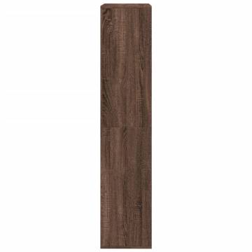  Room Divider Brown Oak 100x33x155.5 cm Engineered Wood