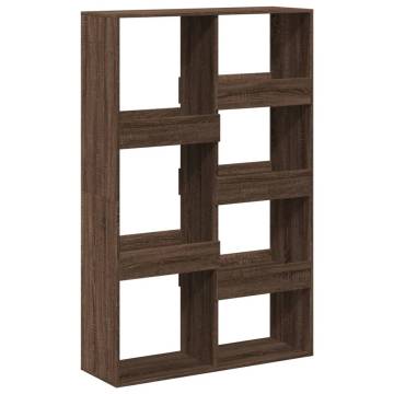  Room Divider Brown Oak 100x33x155.5 cm Engineered Wood