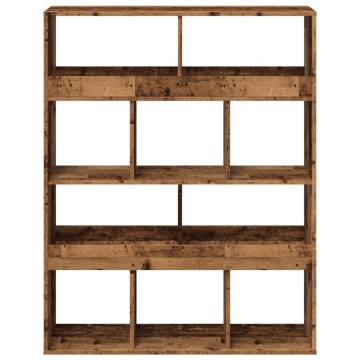  Room Divider Old Wood 100x33x125.5 cm Engineered Wood