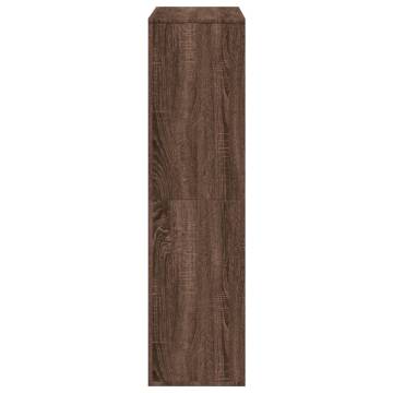  Room Divider Brown Oak 100x33x125.5 cm Engineered Wood