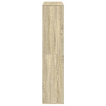  Room Divider Sonoma Oak 100x33x156.5 cm Engineered Wood