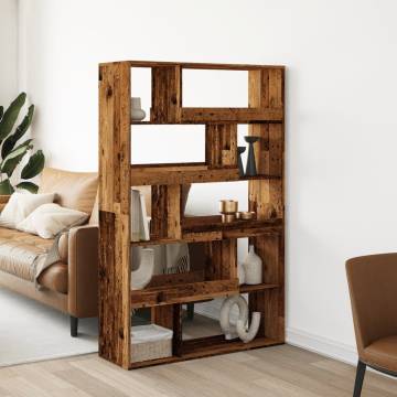  Bookcase Old Wood 100x33x156.5 cm Engineered Wood