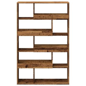  Bookcase Old Wood 100x33x156.5 cm Engineered Wood