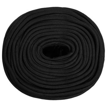  Boat Rope Full Black 10 mm 250 m Polypropylene