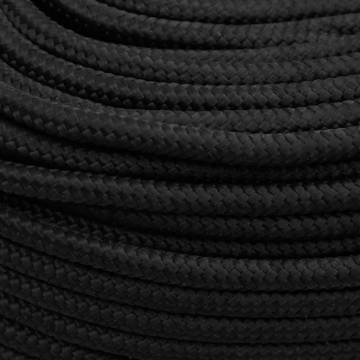  Boat Rope Full Black 10 mm 250 m Polypropylene