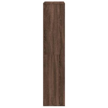  Room Divider Brown Oak 100x33x156.5 cm Engineered Wood