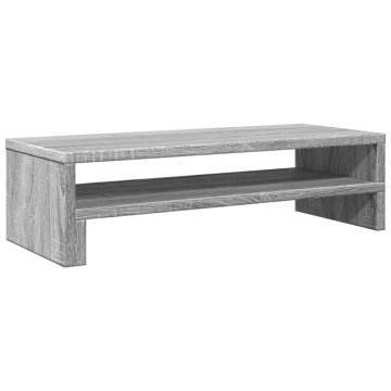  Monitor Stand Grey Sonoma 54x22x15 cm Engineered Wood