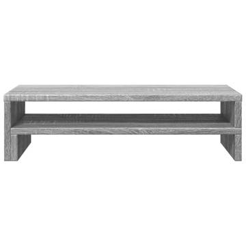  Monitor Stand Grey Sonoma 54x22x15 cm Engineered Wood