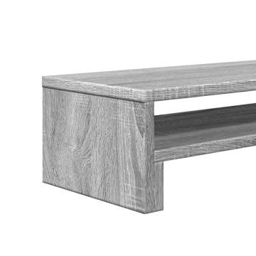  Monitor Stand Grey Sonoma 54x22x15 cm Engineered Wood