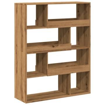  Room Divider Artisian Oak 100x33x125.5 cm Engineered Wood