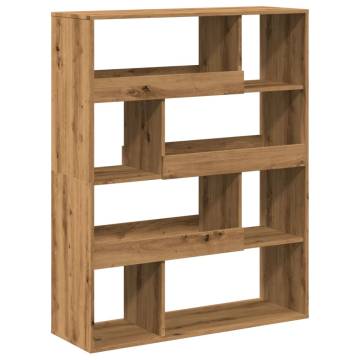  Room Divider Artisian Oak 100x33x125.5 cm Engineered Wood