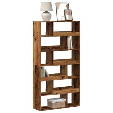  Bookcase Old Wood 100x33x187.5 cm Engineered Wood