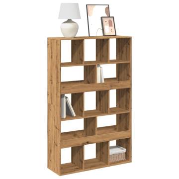  Bookcase Artisan Oak 100x33x156.5 cm Engineered Wood