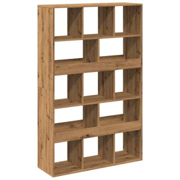  Bookcase Artisan Oak 100x33x156.5 cm Engineered Wood