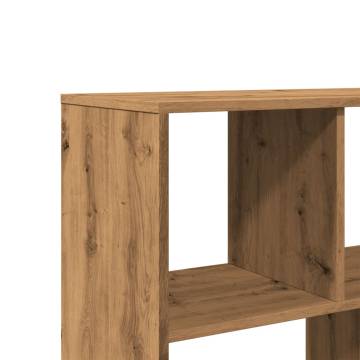  Bookcase Artisan Oak 100x33x156.5 cm Engineered Wood