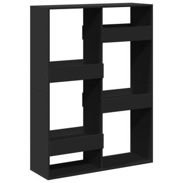  Room Divider Black 100x33x135 cm Engineered Wood