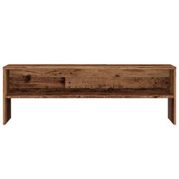  TV Cabinet Old Wood 120x40x40 cm Engineered Wood