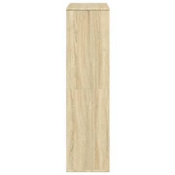  Room Divider Sonoma Oak 100x33x125.5 cm Engineered Wood