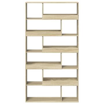  Room Divider Sonoma Oak 100x33x187.5 cm Engineered Wood